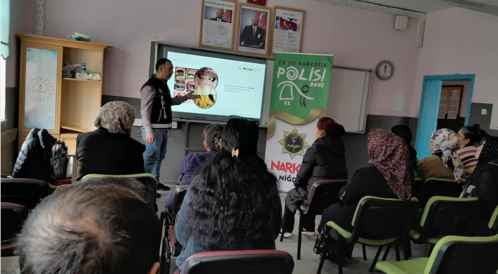 NİĞDE’DE NARKOTİKLE MÜCADELEDE 12 ETKİNLİKTE 428 VATANDAŞA BİLGİLENDİRME