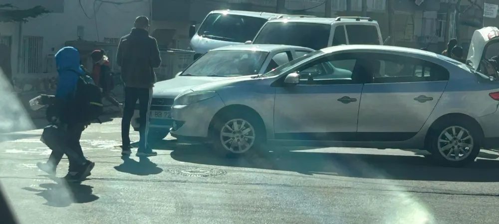 SELÇUK MAHALLESİ’NDE TRAFİK KAZASI