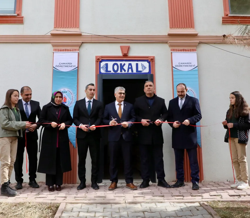Çamardı Öğretmenevi Lokali Hizmete Açıldı