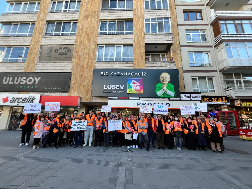 LÖSEV’DEN KANSER İLE MÜCADELEDE TOPLUMSAL DAYANIŞMA ÇAĞRISI