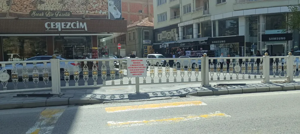 Niğde Merkez’de Bazı Yaya Geçitleri Kapatıldı