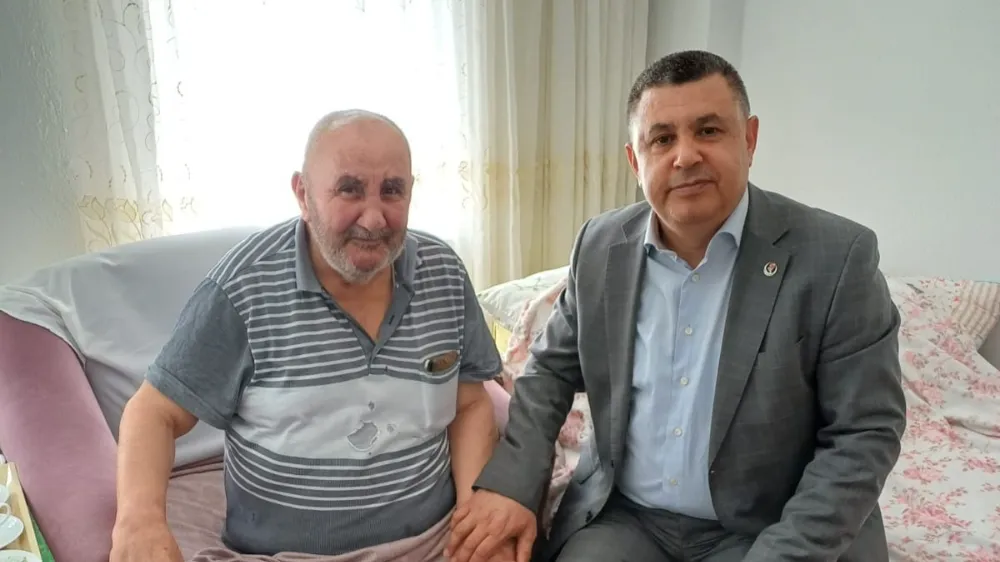 BBP ÇİFTLİK ESKİ İLÇE BAŞKANI BURHANETTİN TEKİN’E VEFA ZİYARETİ