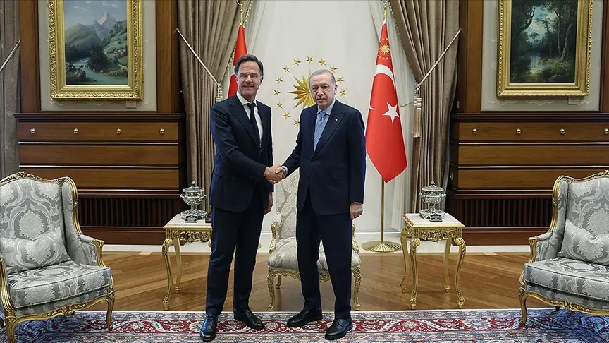 Cumhurbaşkanı Erdoğan, NATO Genel Sekreteri Rutte
