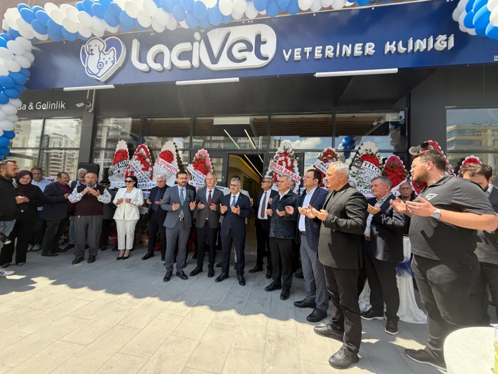 LACİVET VETERİNER KLİNİĞİ HİZMETE AÇILDI