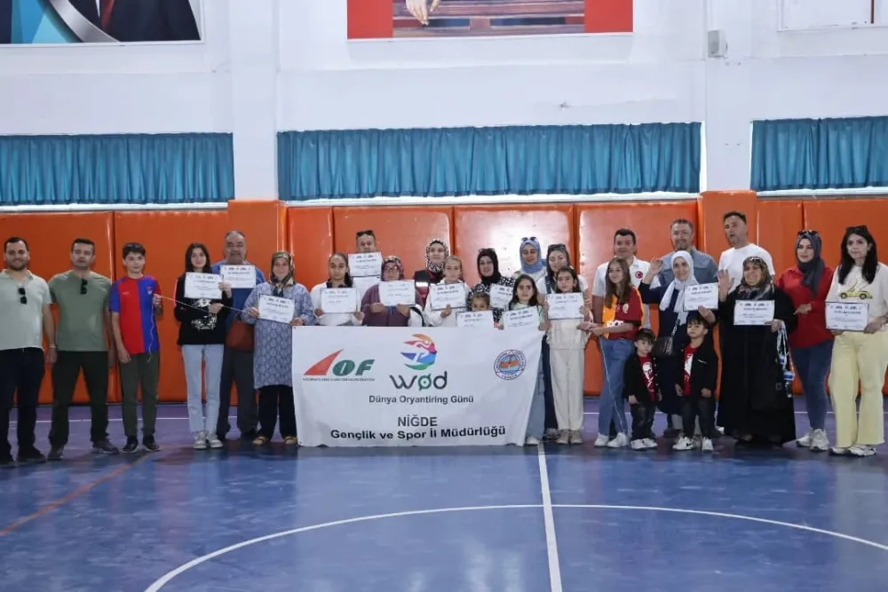 NİĞDE’DE AİLE YILI ETKİNLİĞİ ORYANTİRİNG İLE AİLE BAĞLARI GÜÇLENDİ