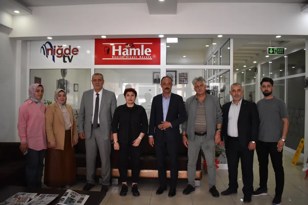 ÇAMARDILILAR DERNEĞİ’NDEN HAMLE GAZETESİ’NE ZİYARET