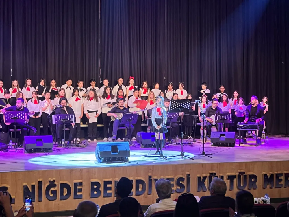 TÜRK MÜZİĞİ ÇOCUK KOROSU ETKİNLİĞİ NİĞDE’DE BÜYÜK İLGİ GÖRDÜ