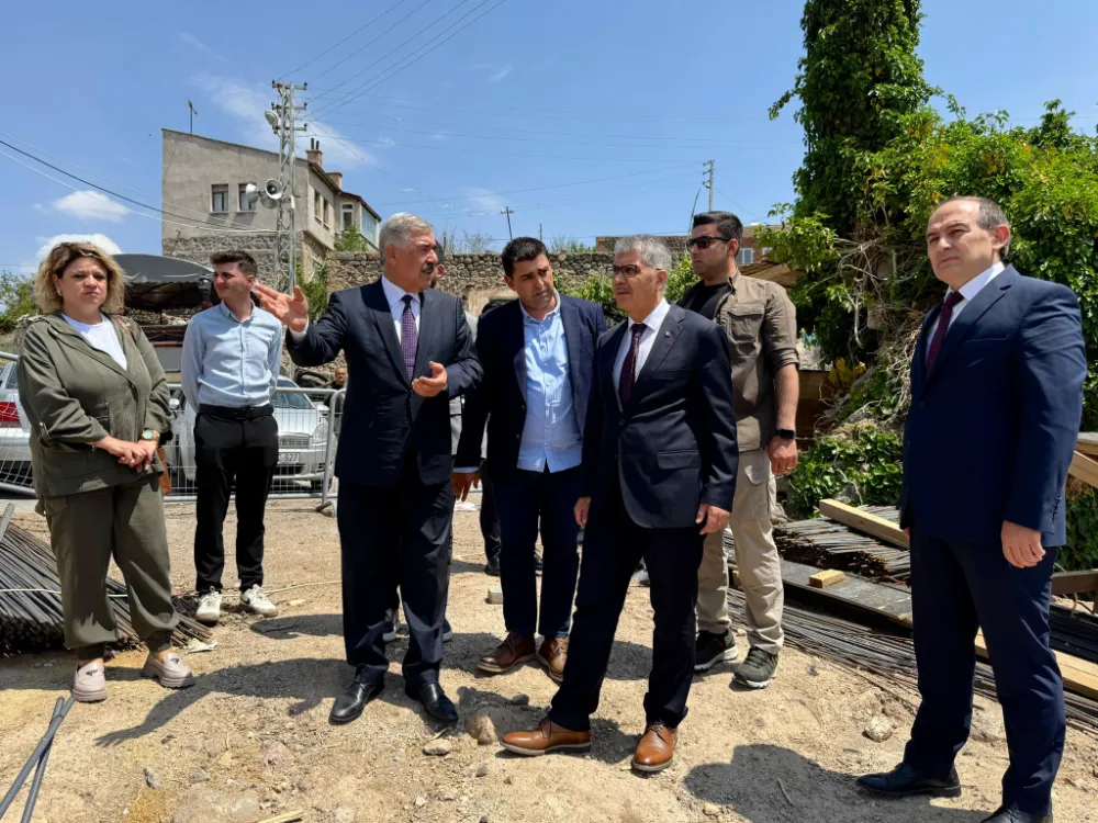 YEŞİLBURÇ PROJESİ YERİNDE İNCELENDİ