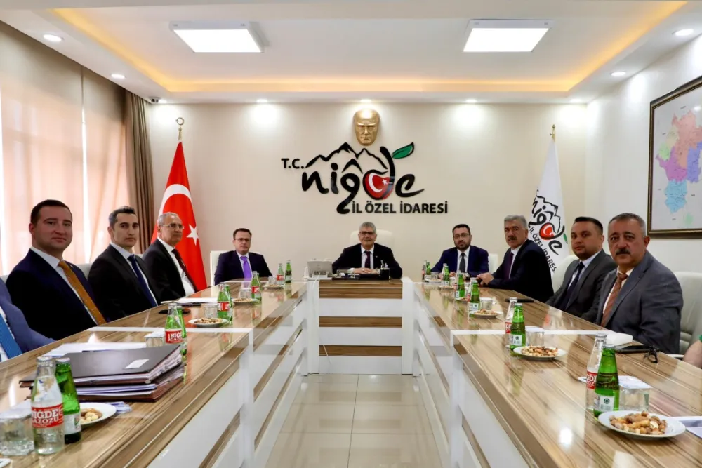 NİĞDE’DE KÖYDES PROJELERİ MASAYA YATIRILDI
