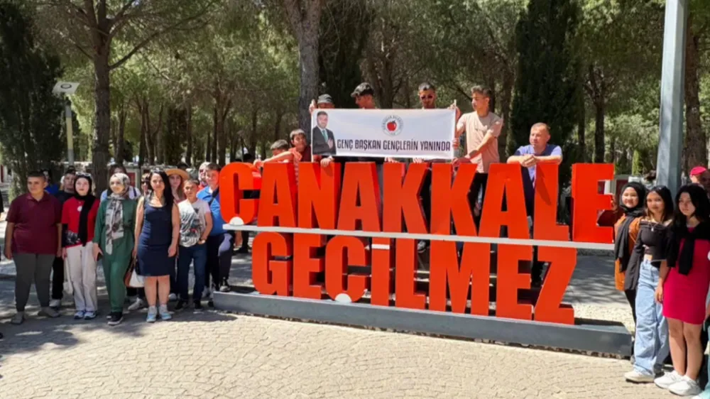 MİLLETVEKİLİ SÖZÜNÜ TUTTU, GENÇLER TARİHLE BULUŞTU