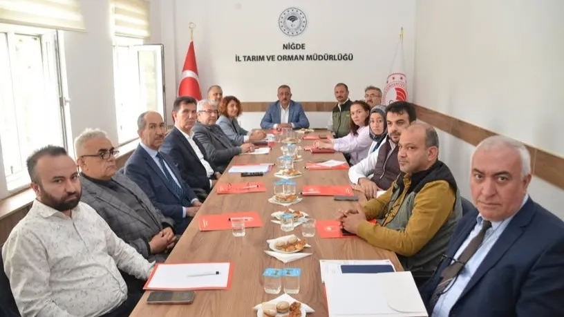NİĞDE’DE TARIMSAL KURAKLIK KRİZ TOPLANTISI