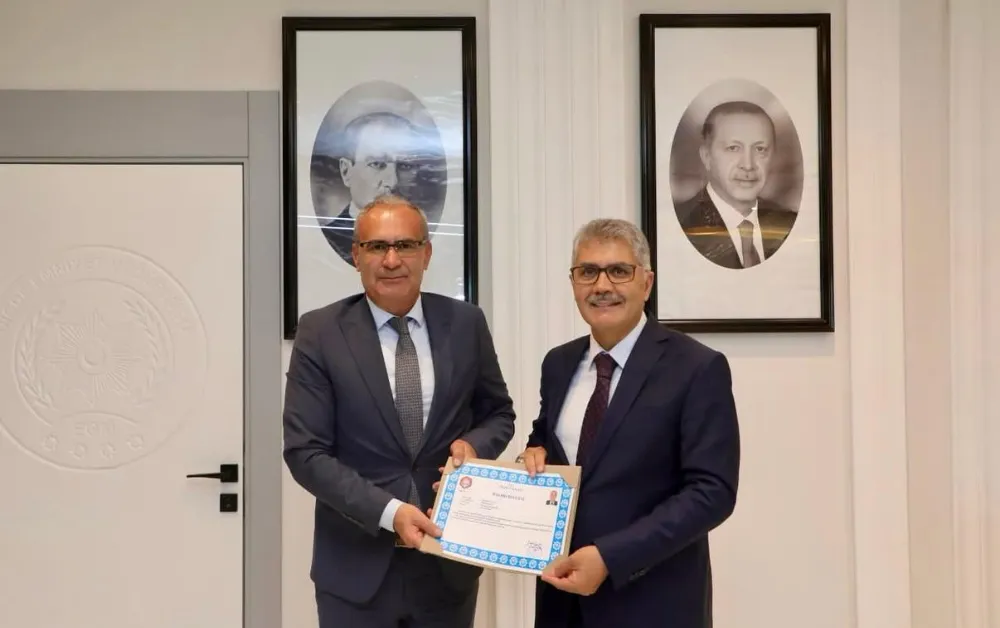 GÖREV YERİ DEĞİŞEN KAYMAKAMLAR İÇİN VEDA YEMEĞİ DÜZENLENDİ