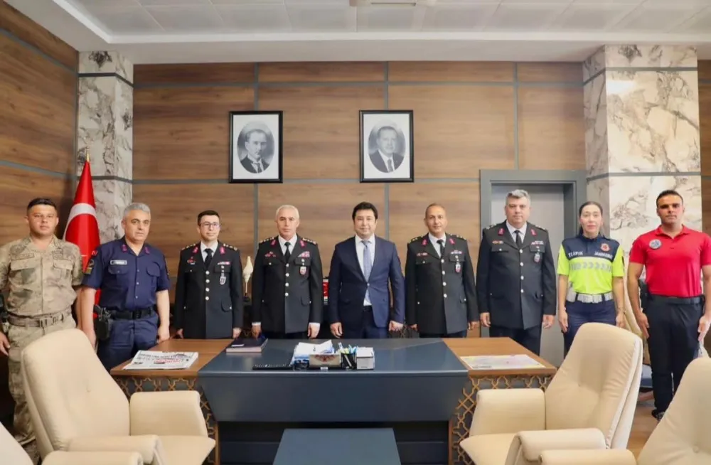 186 YILLIK GÜVENİN TEMSİLCİLERİ VALİ VEKİLİNİ ZİYARET ETTİ