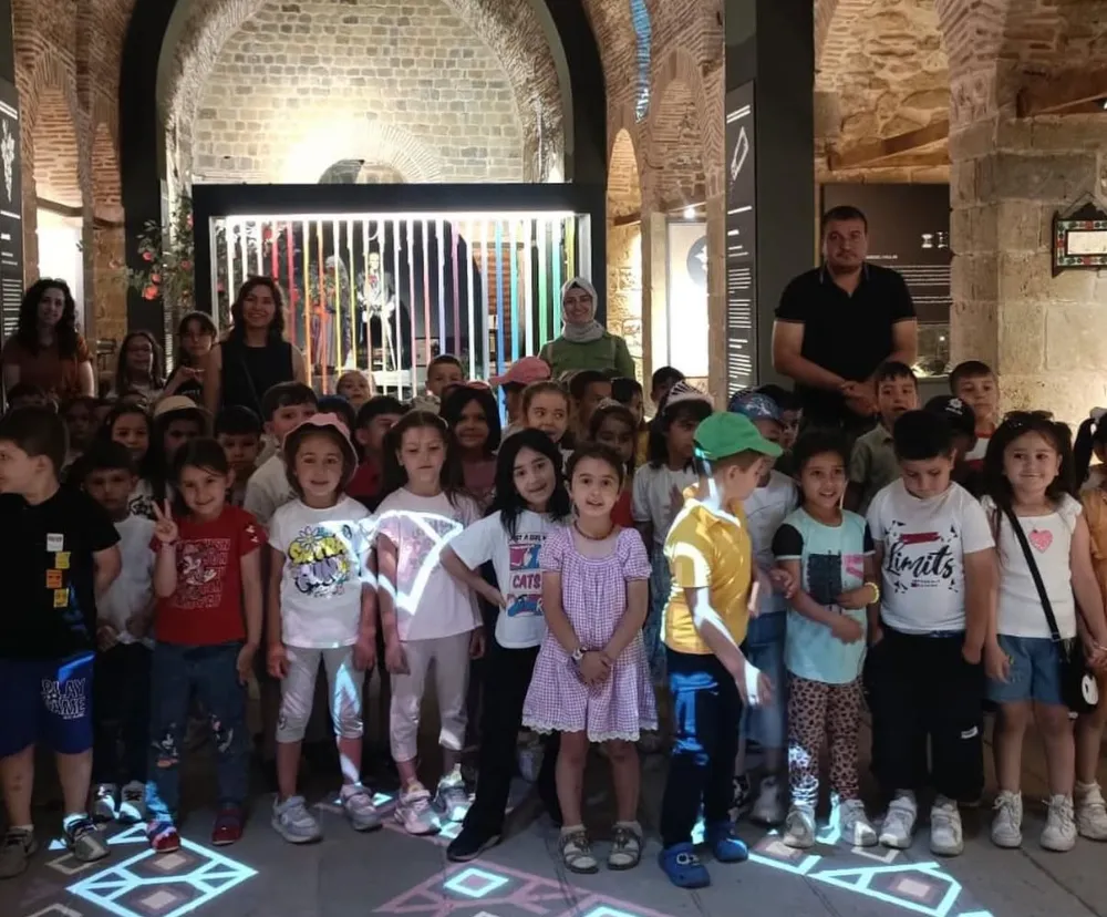 BEDESTEN KENT MÜZESİ, MİNİK ZİYARETÇİLERİNİ AĞIRLADI