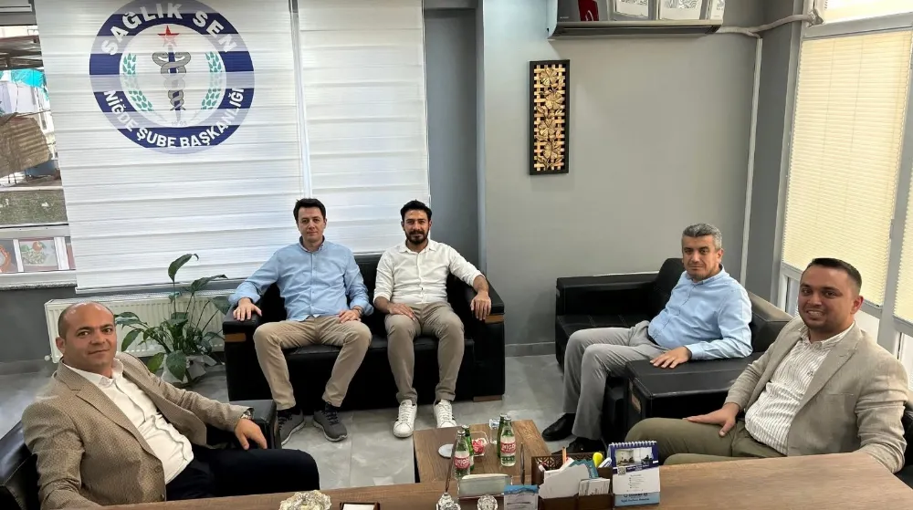 İL SAĞLIK MÜDÜRÜ DOĞAN BAHADIR İNAN’DAN SAĞLIK-SEN’E ZİYARET