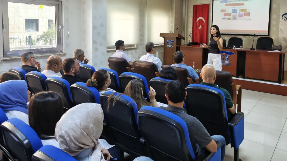 NİĞDE SGK PERSONELİNE İŞ SAĞLIĞI VE GÜVENLİĞİ EĞİTİMİ