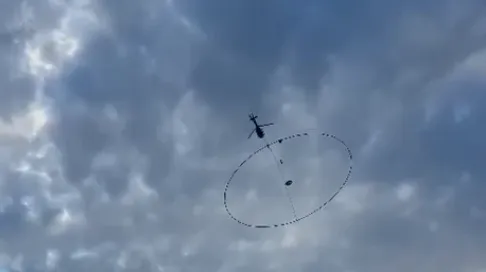 NİĞDE SEMALARINDAKİ ‘ÇEMBERLİ HELİKOPTER’İN SIRRI ORTAYA ÇIKTI