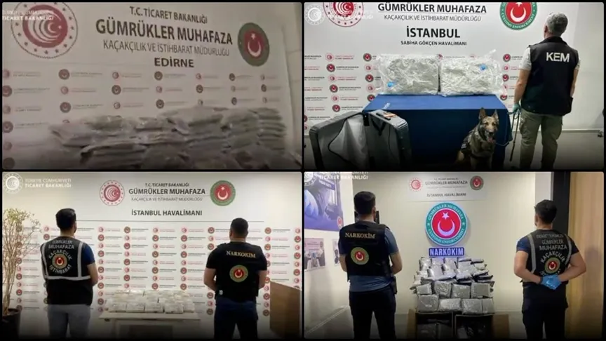 1,2 TON UYUŞTURUCU ELE GEÇİRDİ (VİDEO HABER)