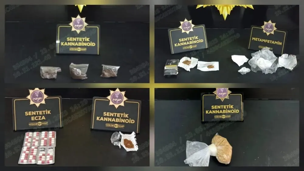 NİĞDE’DE ZEHİR TACİRLERİNE DARBE