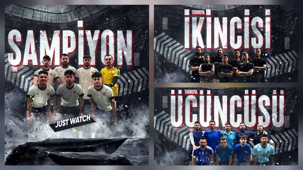 NİĞDE’DE HALI SAHA TURNUVASINDA ŞAMPİYON “JUST WATCH”