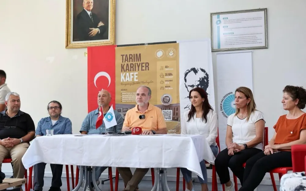 NİĞDE ÖMER HALİSDEMİR ÜNİVERSİTESİ’NDE “TARIM KARİYER KAFE” AÇILDI