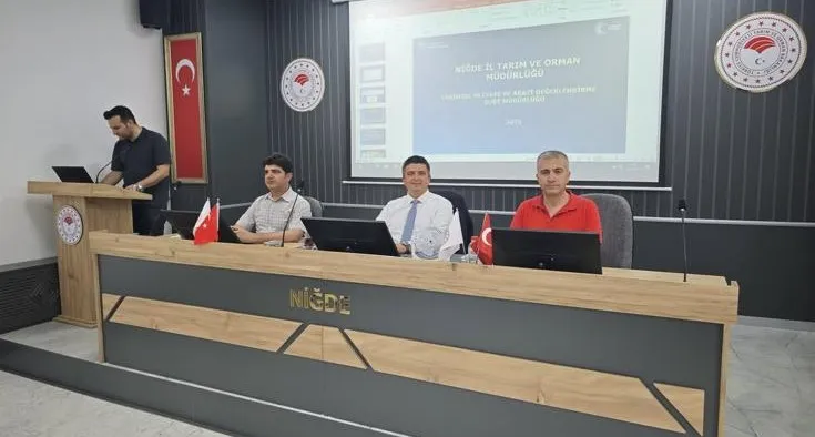 NİĞDE TARIM VE ORMAN MÜDÜRLÜĞÜNDE YENİ DÖNEM