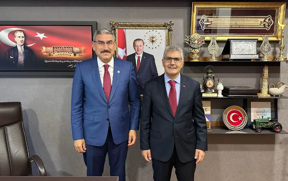 NİĞDE’NİN İKİ ÖNEMLİ İSMİ MECLİS’TE BULUŞTU