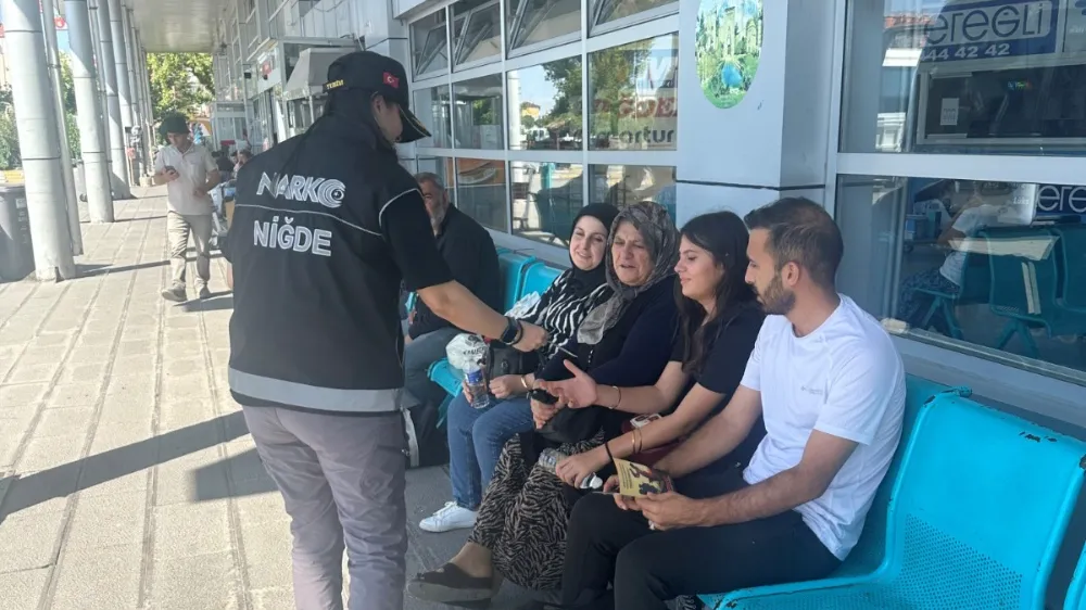 NİĞDE’DE NARKOTİK BİLİNÇLENDİRME ÇALIŞMALARI SÜRÜYOR