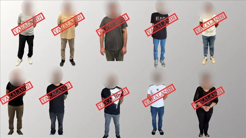 KIRMIZI BÜLTENLE VE ULUSAL SEVİYEDE ARANAN 10 SUÇLU TÜRKİYE