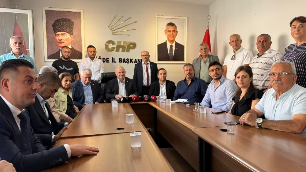 CHP HEYETİ SAHA ÇALIŞMALARI KAPSAMINDA NİĞDE’DE TEMASLARDA BULUNDU