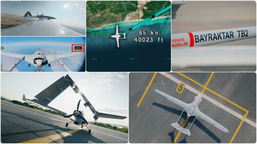 YAPAY ZEKA DESTEKLİ BAYRAKTAR TB2T-AI SİHA’DAN REKOR UÇUŞ