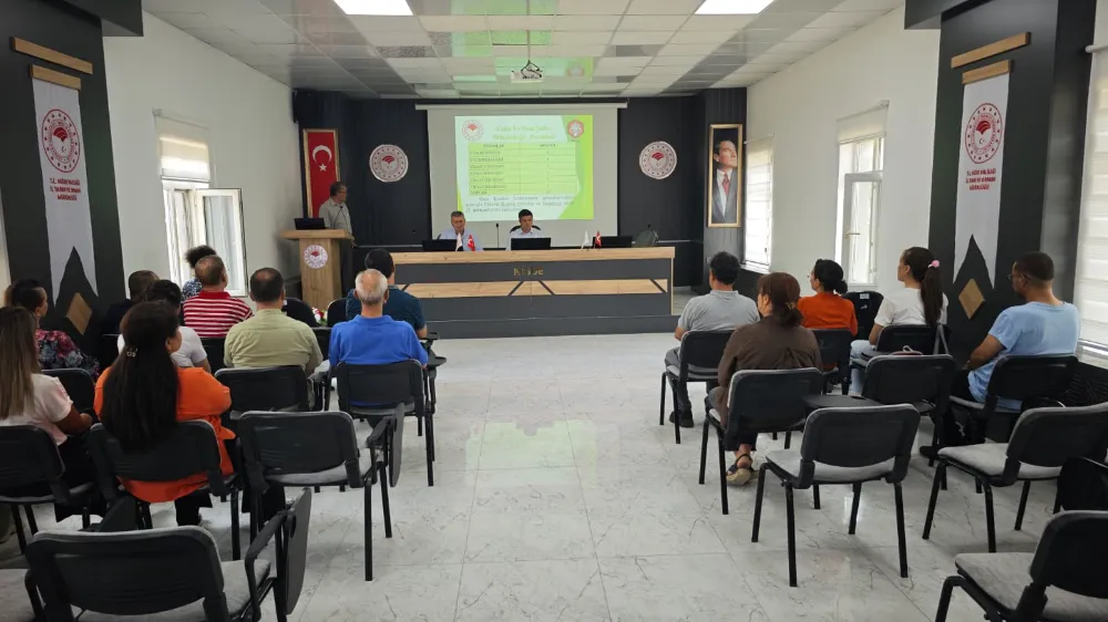 NİĞDE TARIM İL MÜDÜRÜ METE, GIDA VE YEM BİTKİLERİ ŞUBE PERSONELİYLE BULUŞTU
