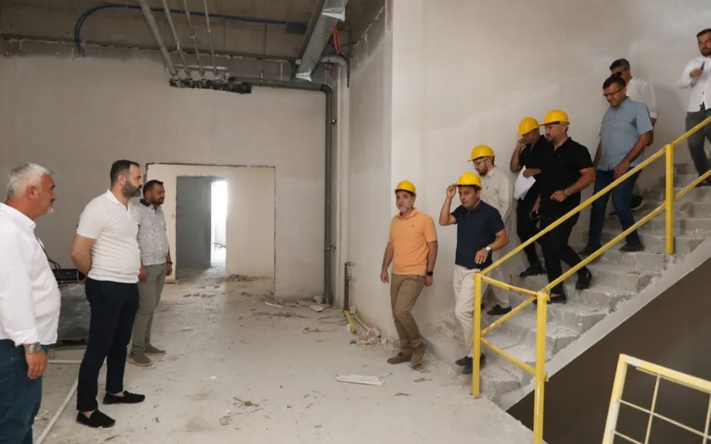 NÖHÜ’DE SPOR BİLİMLERİ FAKÜLTESİ İNŞAATI YÜZDE 70 TAMAMLANDI