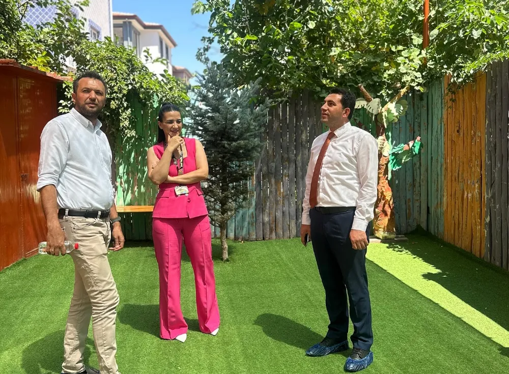 AİLE VE SOSYAL HİZMETLER İL MÜDÜRLÜĞÜNDEN GÜNDÜZ BAKIMEVİNE ZİYARET