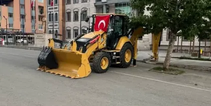 ÇAMARDI BELEDİYESİ HİZMET ARAÇLARINA BİR YENİSİNİ DAHA EKLEDİ