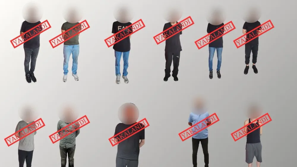 KIRMIZI BÜLTENLE ARANAN 6, ULUSAL SEVİYEDE ARANAN 5 SUÇLU YAKALANDI