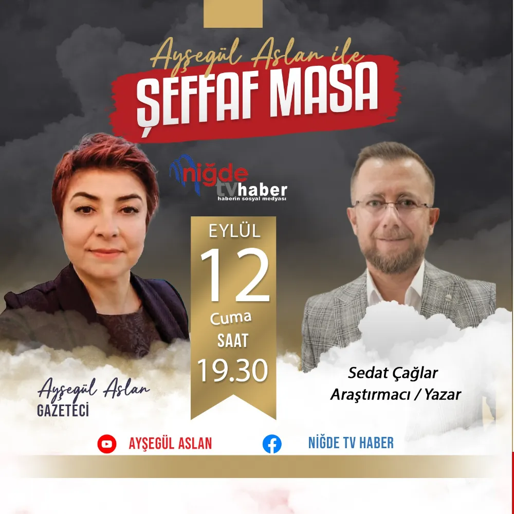 ŞEFFAF MASA’DA BU HAFTA: NİĞDE’NİN SON 10 YILLIK KARNESİ