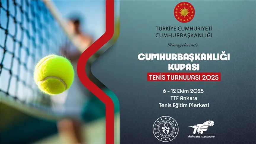 CUMHURBAŞKANLIĞI KUPASI TENİS TURNUVASI İLK KEZ DÜZENLENECEK