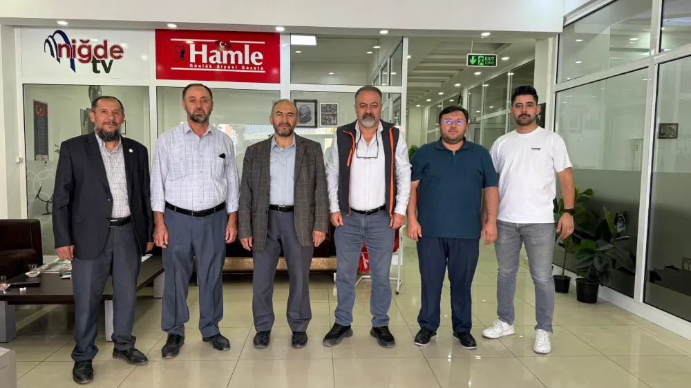DİNBİRDER’DEN HAMLE GAZETESİNE ZİYARET