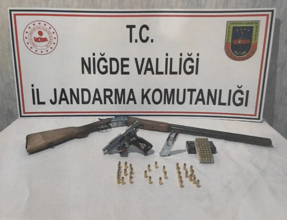 NİĞDE’DE SOSYAL MEDYADA SİLAHLA ATEŞ AÇAN ŞAHSA OPERASYON