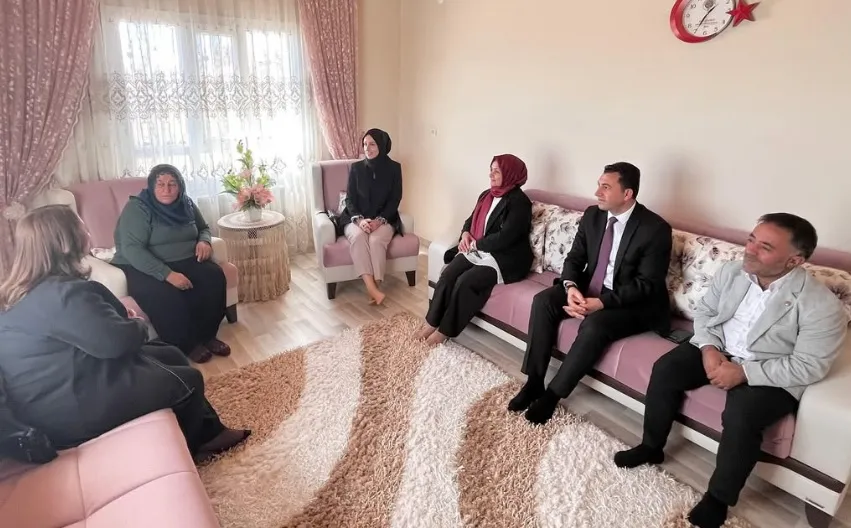 ULUKIŞLA’DA ŞEHİT AİLESİNE MANEVİ DESTEK ZİYARETİ