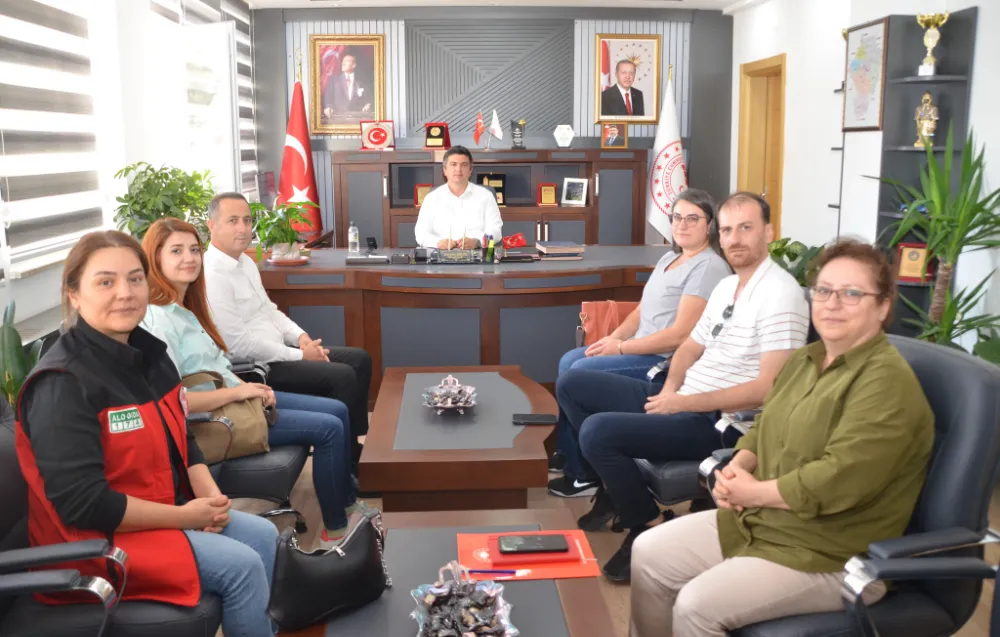 NİĞDE’DE KOP HEYETİ, TARIMSAL PROJELER İÇİN İL MÜDÜRLÜĞÜNÜ ZİYARET ETTİ