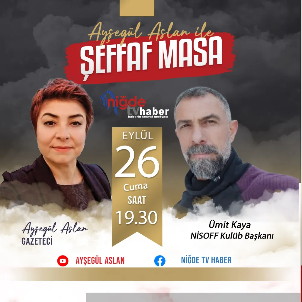 “ŞEFFAF MASA”DA SANAYİNİN USTALARI VE OFFROAD ETKİNLİKLERİ MASAYA YATIRILIYOR