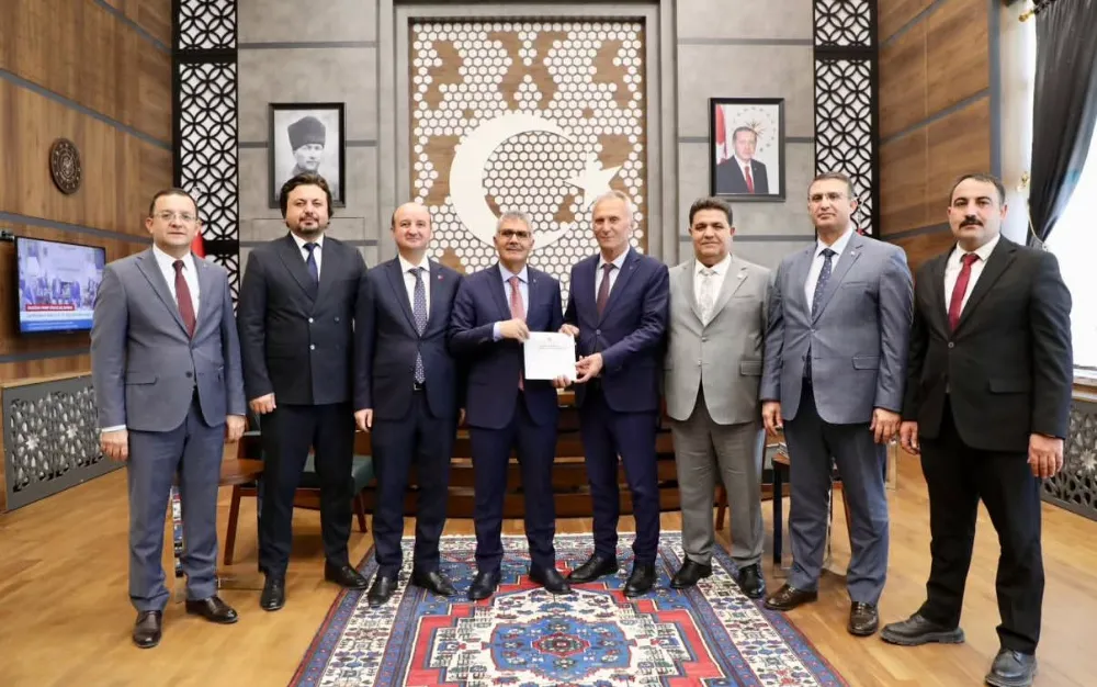 MHP HEYETİNDEN VALİ ÇELİK’E ZİYARET