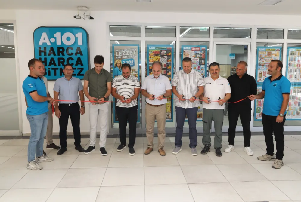 NÖHÜ KAMPÜS ÇARŞISINDA A-101 MARKET AÇILDI