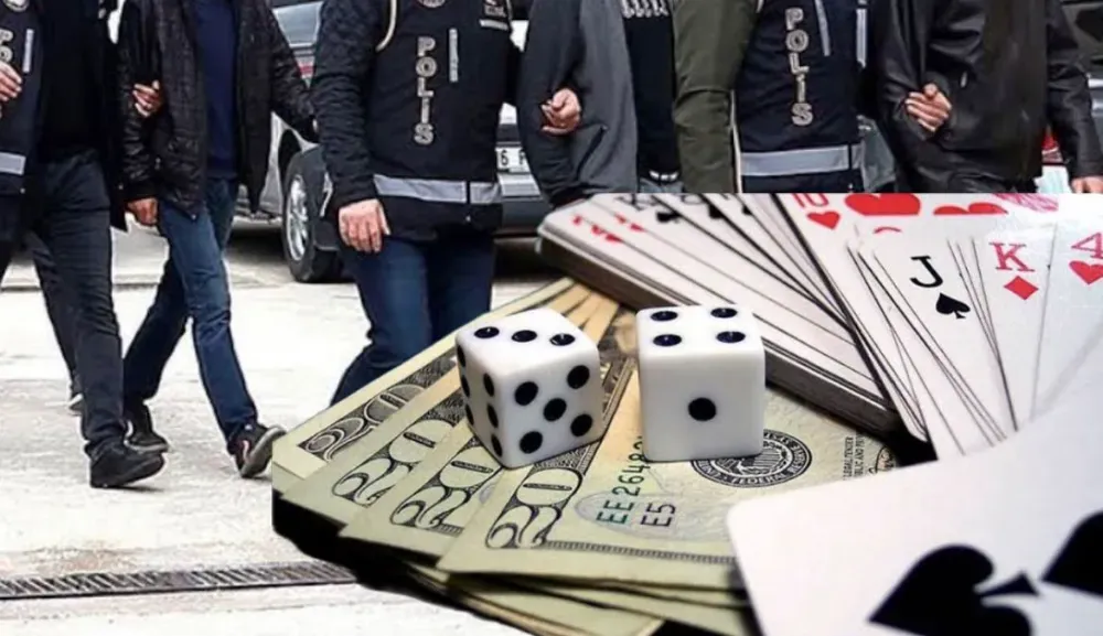 NİĞDE’DE KUMAR MASASINA BASKIN