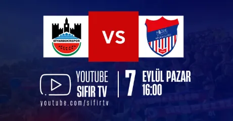  DİYARBEKİRSPOR - NİĞDE BELEDİYESPOR MAÇI CANLI YAYINLANACAK